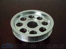 1JZ/2JZ Lightweight Crank Pulley V2.0, 6061 Aluminum